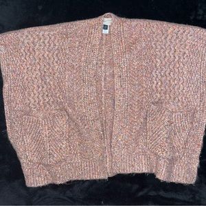 Cute shawl great for layering.